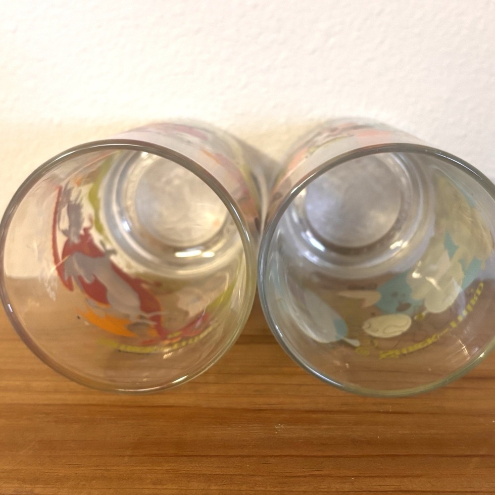 McDonalds Shrek The Third Vintage 2007 Drinking Glasses 5" Set of 2 Collectible - Picture 6 of 8